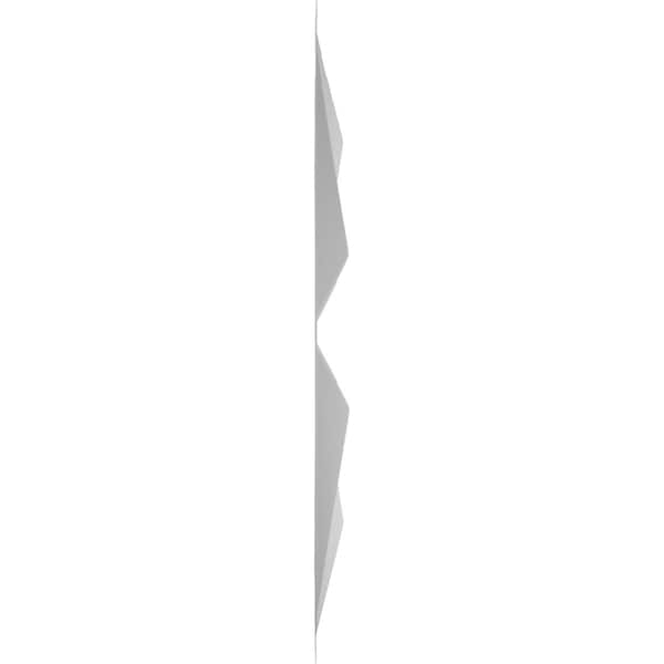 Ekena Millwork 19 5/8in. W x 19 5/8in. H Bailey EnduraWall Decor 3D Wall Panel Covers Total 53.49 Sq. Ft., 20PK - WP20X20BIWH-CASE-20