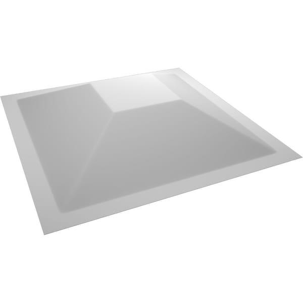 Ekena Millwork 11 7/8in. W x 11 7/8in. H Diane EnduraWall Decorative 3D Wall Panel Covers Total 19.59 Sq. Ft., 20PK - WP12X12DIWH-CASE-20