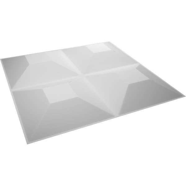 Ekena Millwork 19 5/8in. W x 19 5/8in. H Foster EnduraWall Decor 3D Wall Panel Covers, Total 26.75 Sq. Ft., 10PK - WP20X20FOWH-CASE-10