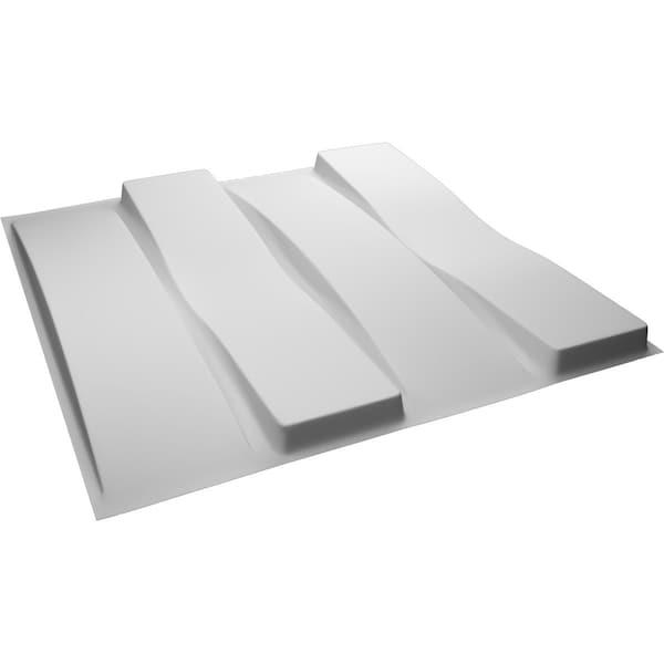 Ekena Millwork 19 5/8in. W x 19 5/8in. H Caputo EnduraWall Decor 3D Wall Panel Covers Total 133.73 Sq. Ft., 50PK - WP20X20CAWH-CASE-50