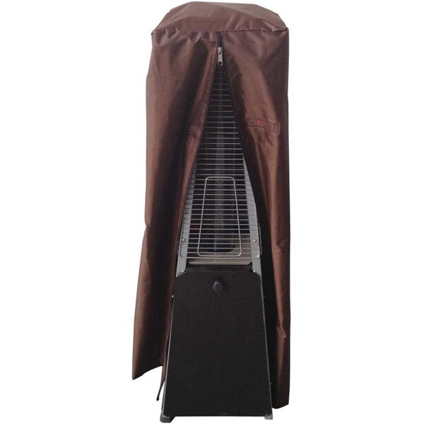 Gardencontrol 38 in. Heavy Duty Portable Glass Tube Heater Cover, Mocha - GA1690877
