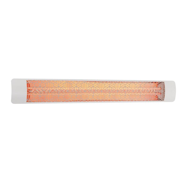 Eurofase SS 61in Dual Element 6000W 277V Heater, White, Mason Decor Plate - EF60277W3
