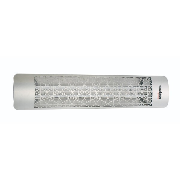 Eurofase SS 39in Dual Element 5000W 208V Heater, White, Astra Decor Plate - EF50208W4