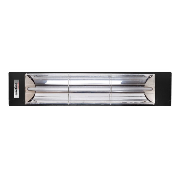 Eurofase 304 SS 39in Single Element 2000W 480V Heater, Black, Standard Decor Plate - EF20480B