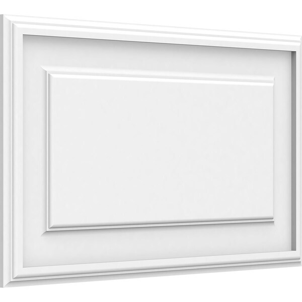 Ekena Millwork Legacy Raised Panel Decorative Wall Panel, 24"W x 14"H x 5/8"P - WALP24X14X062LEG
