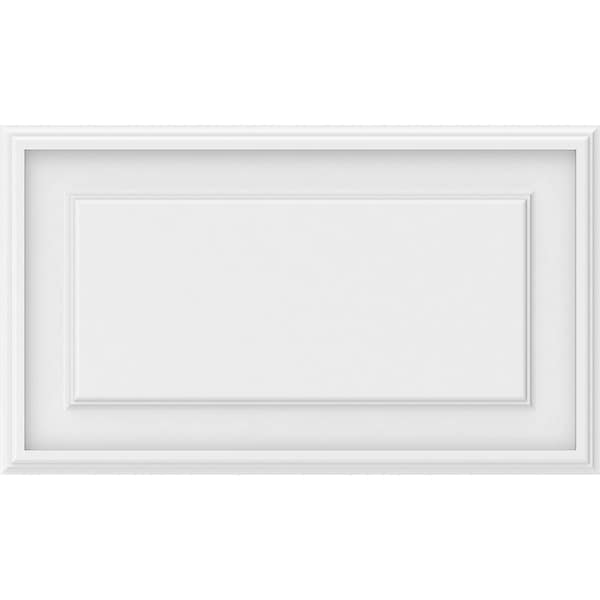 Ekena Millwork Legacy Raised Panel Decorative Wall Panel, 24"W x 14"H x 5/8"P - WALP24X14X062LEG
