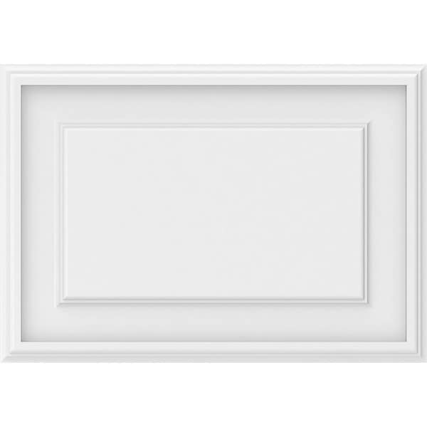 Ekena Millwork Legacy Raised Panel Decorative Wall Panel, 20"W x 14"H x 5/8"P - WALP20X14X062LEG