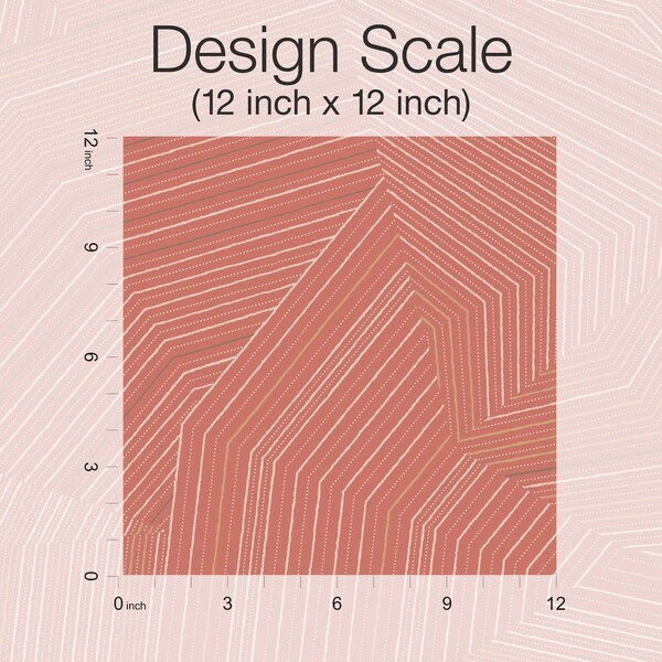 York Wallcoverings Dotted Maze Desert Red Wallpaper - OI0611
