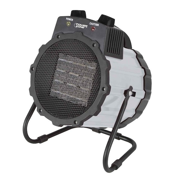 Powerzone PowerZone BNT-15B2 Ceramic Utility Heater, 120 V750/1500W, Grey - BNT-15B2