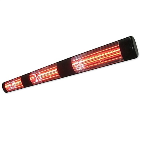 Patioplus 4500W Wall Mount Electric Patio Heater, Black - PA125861