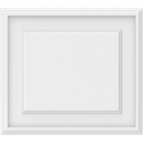 Ekena Millwork Legacy Raised Panel Decorative Wall Panel, 18"W x 16"H x 5/8"P - WALP18X16X062LEG