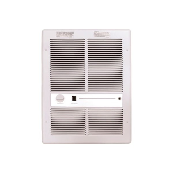 Tpi TPI Fan Forced Wall Heaters With Summer Fan Switch - 1000W 120V White - E3312TSRPW