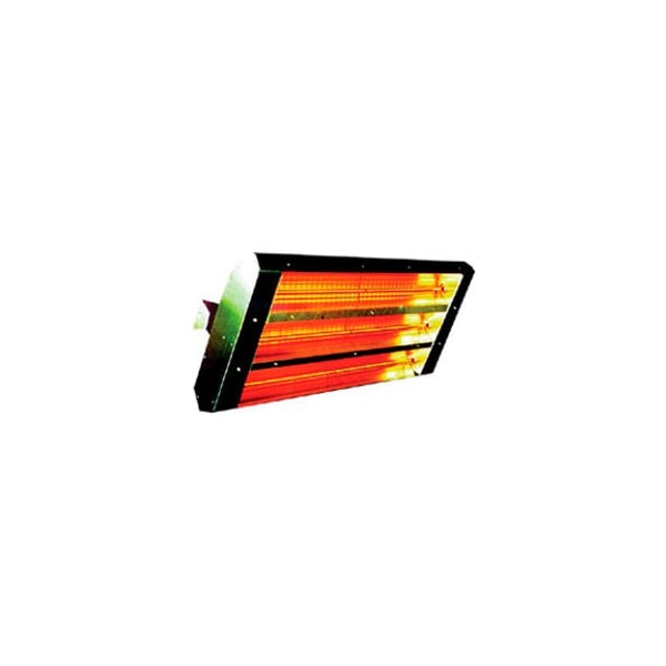 Tpi TPI 60Deg 3-Lamp Symmetrical Infrared Heater - 4800W 277V Silver - 22360THSS277V