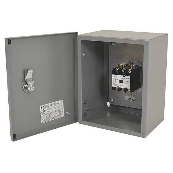 Fostoria Nema 1, 3-Pole, 600V, 50Ampmax, 120V-Coil - FEC-60-120
