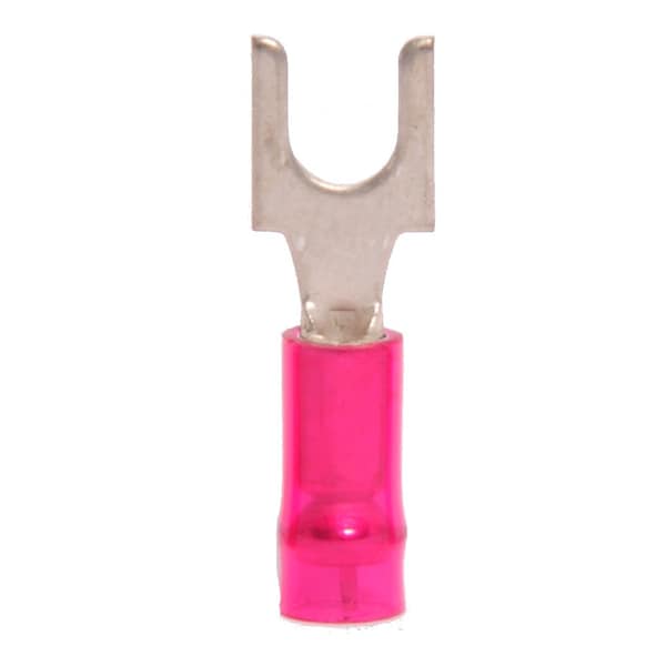 Terminal Hillsdale 22-18 de 3 piezas sin aislamiento #8 Block Spade, PK500 - 30062