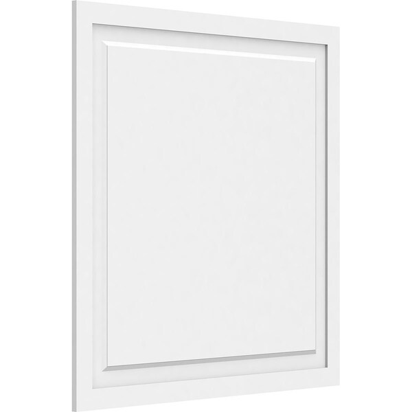 Ekena Millwork Harrison Raised Panel Decorative Wall Panel, 38"W x 38"H x 5/8"P - WALP38X38X062HAR