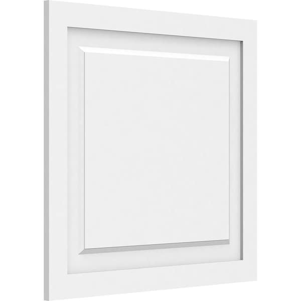 Ekena Millwork Harrison Raised Panel Decorative Wall Panel, 26"W x 24"H x 5/8"P - WALP26X24X062HAR