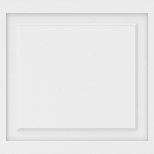 Ekena Millwork Harrison Raised Panel Decorative Wall Panel, 26"W x 24"H x 5/8"P - WALP26X24X062HAR