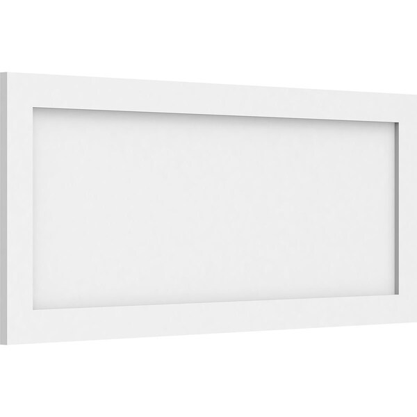 Ekena Millwork Cornell Flat Panel Decorative Wall Panel, 38"W x 16"H x 5/8"P - WALP38X16X062CNL