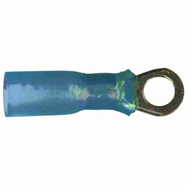 Terminales de Anillo Termocontráctil de 16 a 14 AWG x #10 de Midwest Fastener - Paquete con 8 piezas - 67946