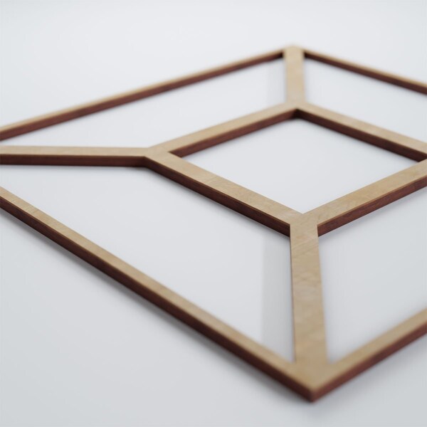 Ekena Millwork Medium Marion Decorative Fretwork Wood Wall Panels, Birch, 15 3/8"W x 15 3/8"H x 3/8"T - WALW16X16X0375MARBI
