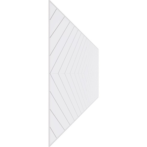 Ekena Millwork Set of Four Panels for 94 1/2"W x 36 1/4"H Nuevo Fretwork Wainscot Wall Paneling - WPKP18X01X47NUV