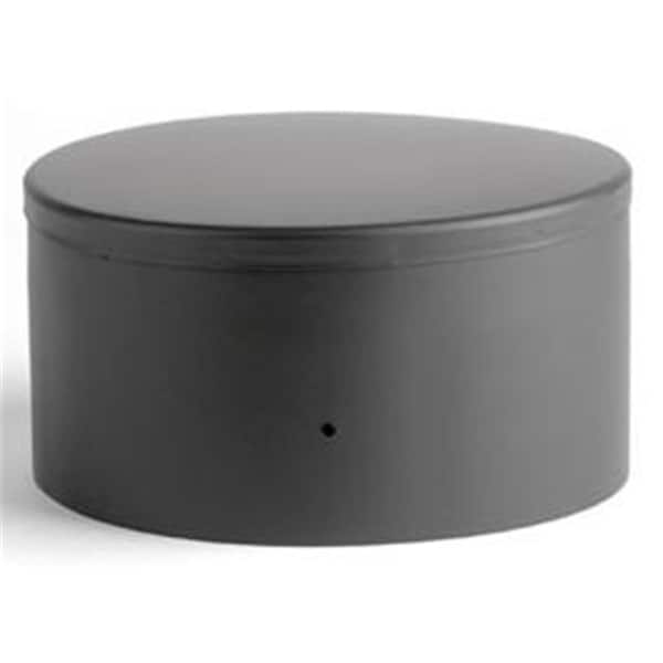Perfectpillows Selkirk Corporation 2717 7 Inch Heat-fab 22-ga Welded Black Stovepipe Tee Cover - PE2212332