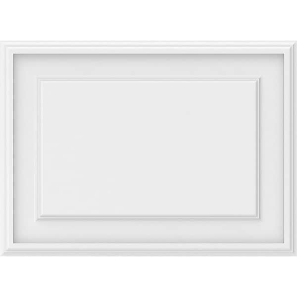Ekena Millwork Legacy Raised Panel Decorative Wall Panel, 22"W x 16"H x 5/8"P - WALP22X16X062LEG