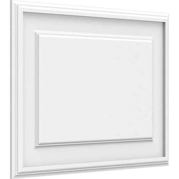 Ekena Millwork Legacy Raised Panel Decorative Wall Panel, 22"W x 16"H x 5/8"P - WALP22X16X062LEG