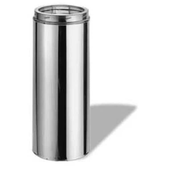 Integra Miltex M & G Duravent 8DT-24SSCF 8 Inch  x 24 Inch  Dura Vent Duratech Chimney Length  430-alloy Stainless Inner Liner  Stainless Outer - 70812