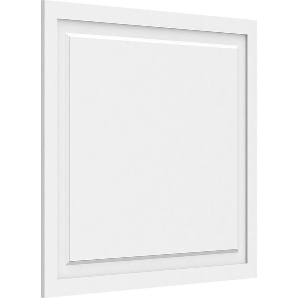 Ekena Millwork Harrison Raised Panel Decorative Wall Panel, 38"W x 34"H x 5/8"P - WALP38X34X062HAR