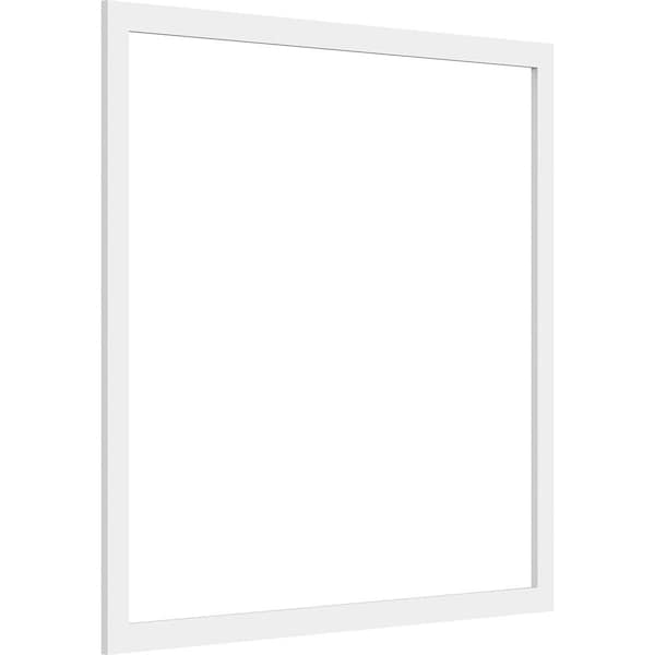Ekena Millwork Prescott Decorative Wall Panel (Two-Piece), 36"W x 34"H x 3/8"P - WALP36X34X037PRE