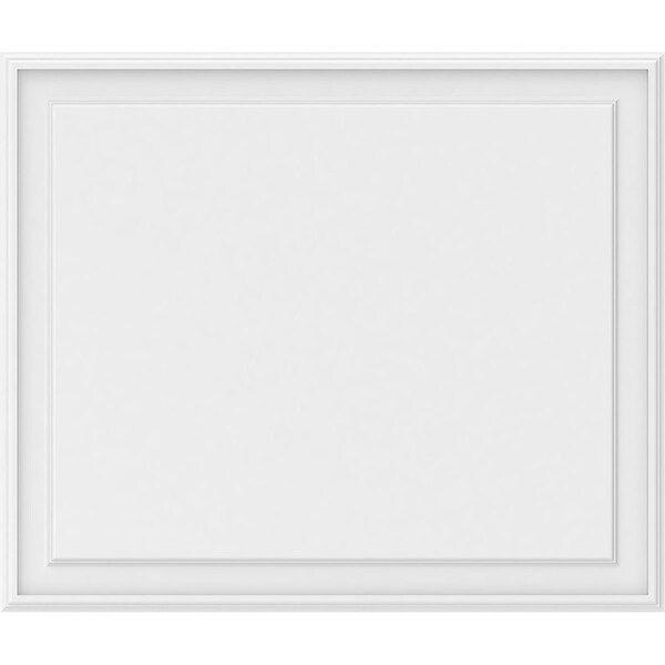 Ekena Millwork Legacy Raised Panel Decorative Wall Panel, 38"W x 32"H x 5/8"P - WALP38X32X062LEG