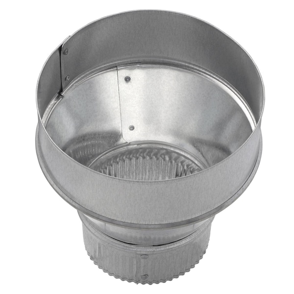 Imperial Mfg Imperial 5 in. D X 3 in. D Galvanized Steel Furnace Pipe Reducer - GV1748