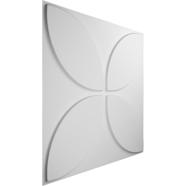 Ekena Millwork Primrose EnduraWall Decorative 3D Wall Panel, White, 19 5/8"W x 19 5/8"H - WP20X20PRWH