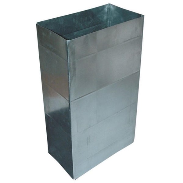 Wall-To-Wall DGD32 3.25 x 10 x 24 in. Galvanized Steel Duct, 6PK - WA1490071