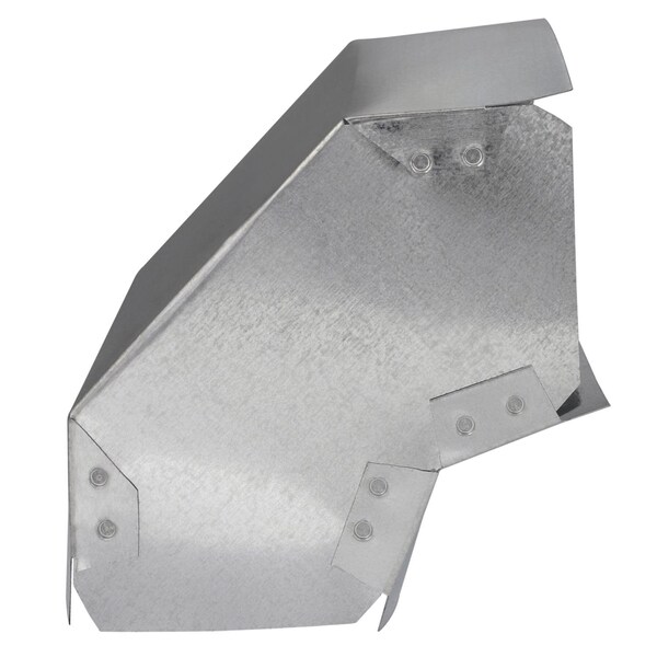 Imperial Mfg Imperial 3-1/4 in. D X 3-1/4 in. D 90 deg Galvanized Steel Wall Stack Elbow - GV0060-C