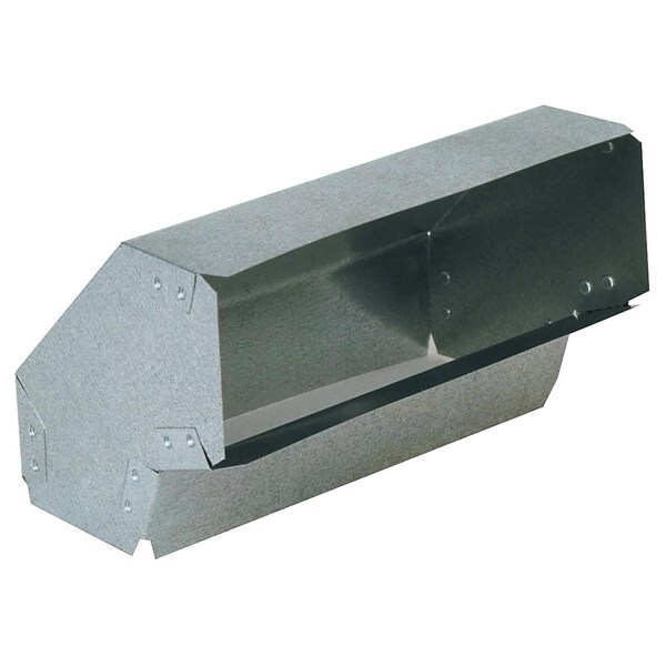 Imperial Mfg Imperial 3-1/4 in. D X 3-1/4 in. D 90 deg Galvanized Steel Wall Stack Elbow - GV0060-C