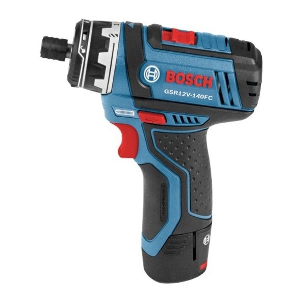 Bosch Flexiclick Drill, 1/2 in, 12V DC, Cordless Drill - GSR12V-140FCB22 + GLI12V-300N