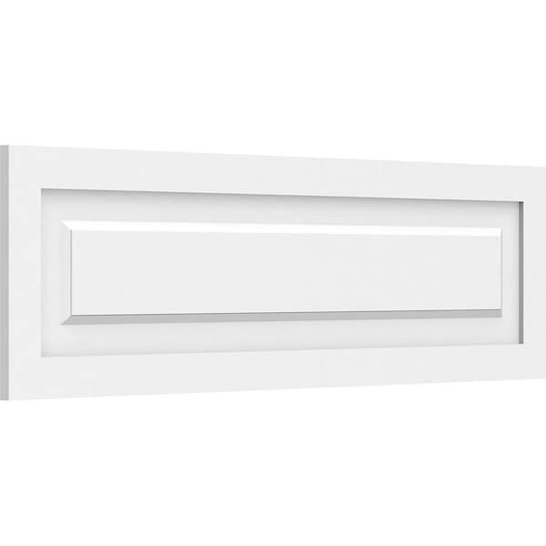 Ekena Millwork Harrison Raised Panel Decorative Wall Panel, 40"W x 12"H x 5/8"P - WALP40X12X062HAR