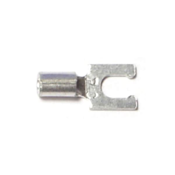 Terminales de pala de presión de 16 a 14 AWG x #6 x 41/64" de Midwest Fastener en paquete de 20 piezas - 70131