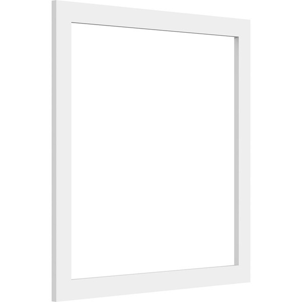Ekena Millwork Prescott Decorative Wall Panel (Two-Piece), 22"W x 22"H x 3/8"P - WALP22X22X037PRE
