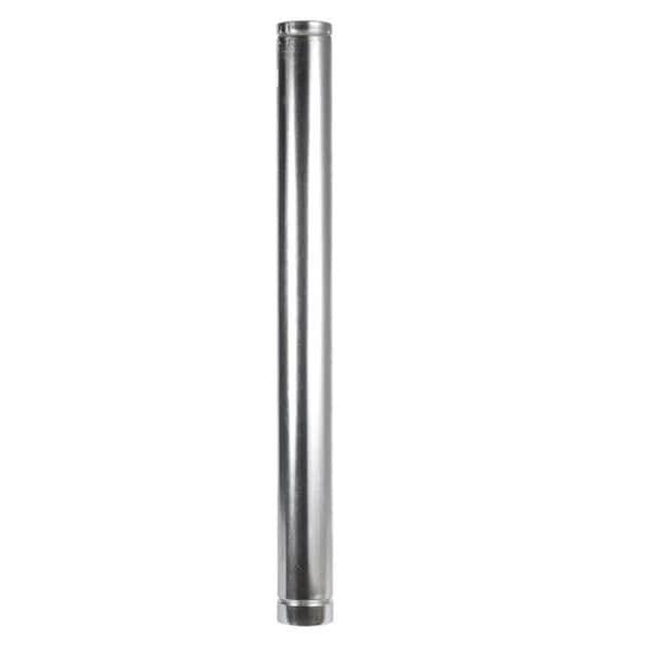 Selkirk Corporation Selkirk 184048 Round Gas Vent Pipe  4 in. x 4 ft. - pack of 2 - 4091245