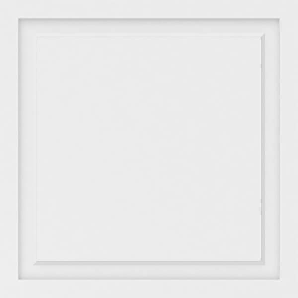 Ekena Millwork Harrison Raised Panel Decorative Wall Panel, 32"W x 32"H x 5/8"P - WALP32X32X062HAR
