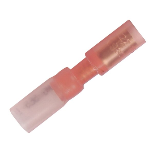 Terminal hembra de bala termoencogible de Pacer 22-18 AWG - Paquete de 100 - TBRE18-156-100