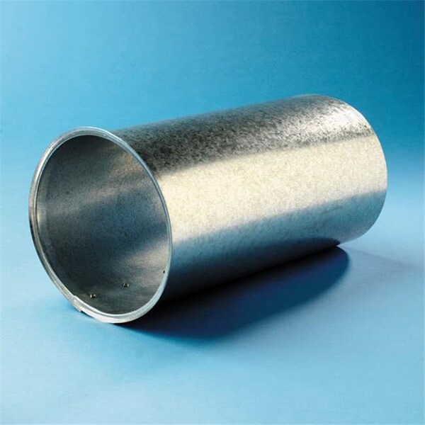 Integra Miltex Gray Metal Products Inc. No 315 6 Inch x 12 Inch Galvanized Thimble - 31460