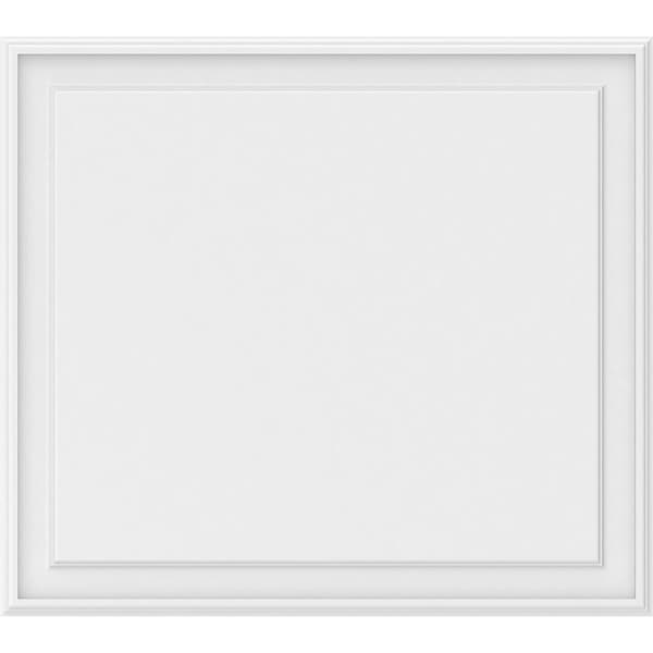 Ekena Millwork Legacy Raised Panel Decorative Wall Panel, 36"W x 32"H x 5/8"P - WALP36X32X062LEG
