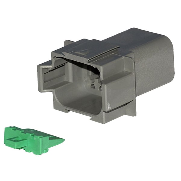 Pacer Deutsch DT Receptacle Wedge Lock Kit - Posición de 8 - Paquete de 5 - TDT04-8P-5