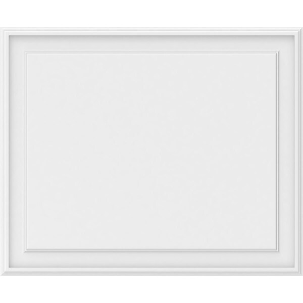 Ekena Millwork Legacy Raised Panel Decorative Wall Panel, 34"W x 28"H x 5/8"P - WALP34X28X062LEG