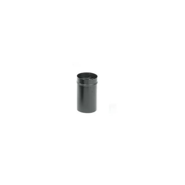 Integra Miltex Imperial Manufacturing Group BM0044 8 Inch  24-ga Snap-Lock Black Stovepipe Slip Connector  11 1/2 Inch  Length  Adusts 3 Inch  To 9 Inch - 73885